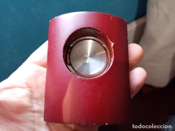 Relojes: RELOJ DE MESILLA DE MADERA , MODERNO FUNCIONANDO . - Foto 6