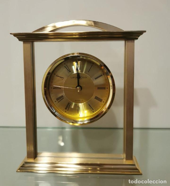 Relojes: RELOJ DE SOBREMESA DORADO - Foto 1