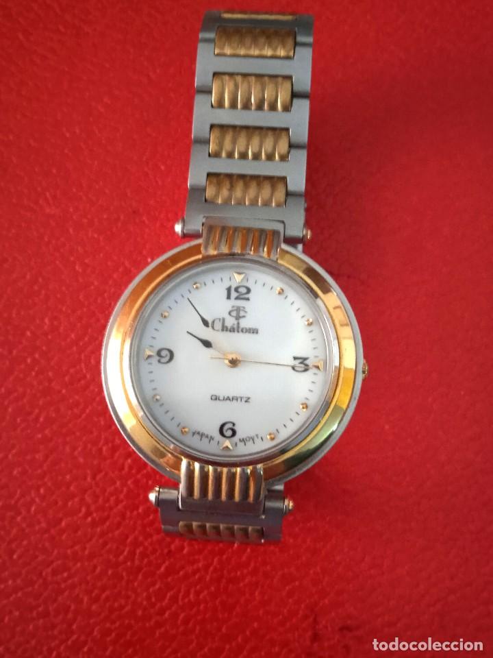 Relojes: RELOJES MAQUINARIA CHATOM QWARTZ FUNCIONA - Foto 2
