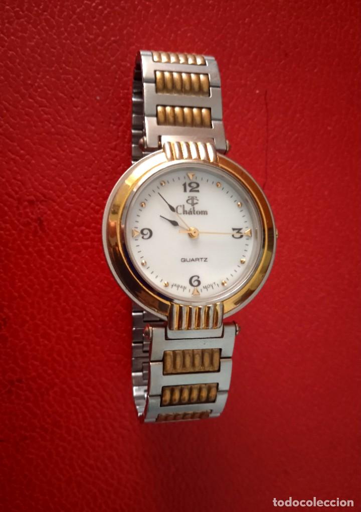 Relojes: RELOJES MAQUINARIA CHATOM QWARTZ FUNCIONA - Foto 4