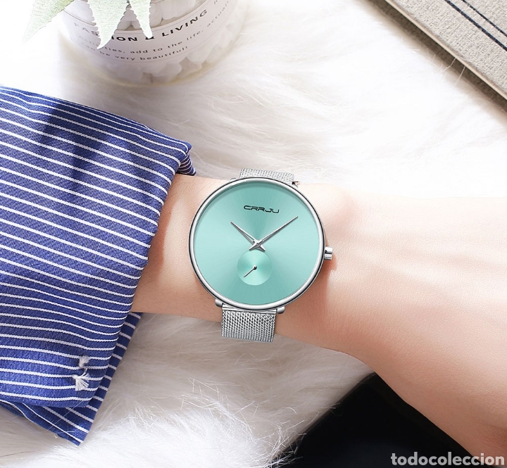 Relojes: Reloj de mujer en acero inoxidable. - Foto 3