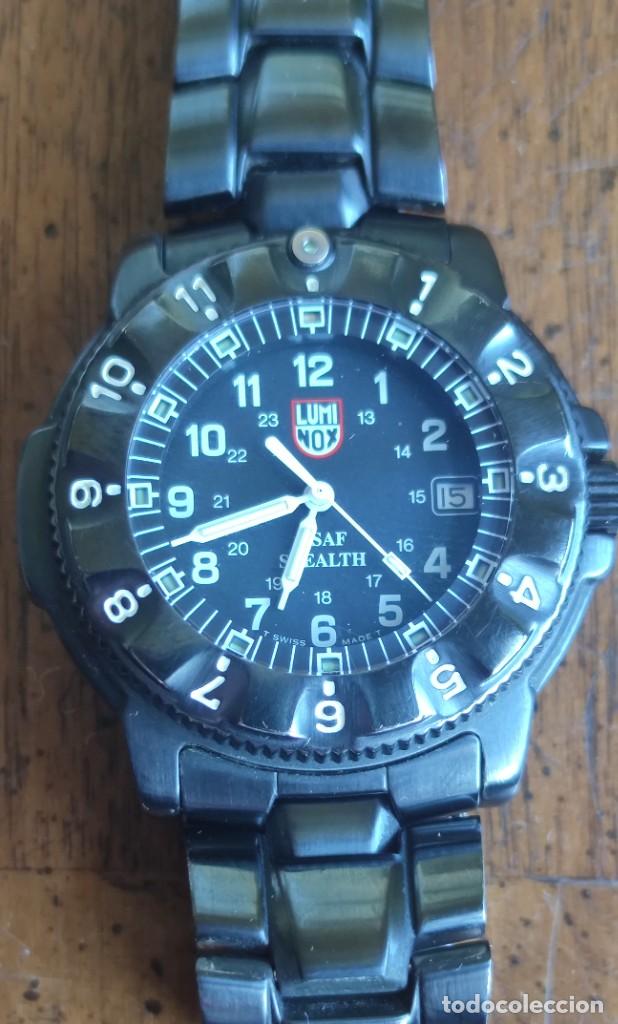 LUMINOX F-117 USAF STEALTH ACERO (Relojes - Relojes Actuales - Otros)