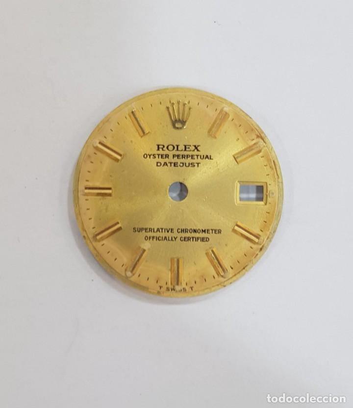 Relojes: Esfera Rolex Oyster Datejust - Foto 2