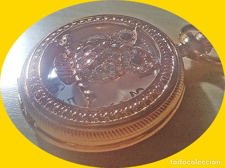Relojes: RELOJ TEMATICO FAUNA BUHO. - Foto 2