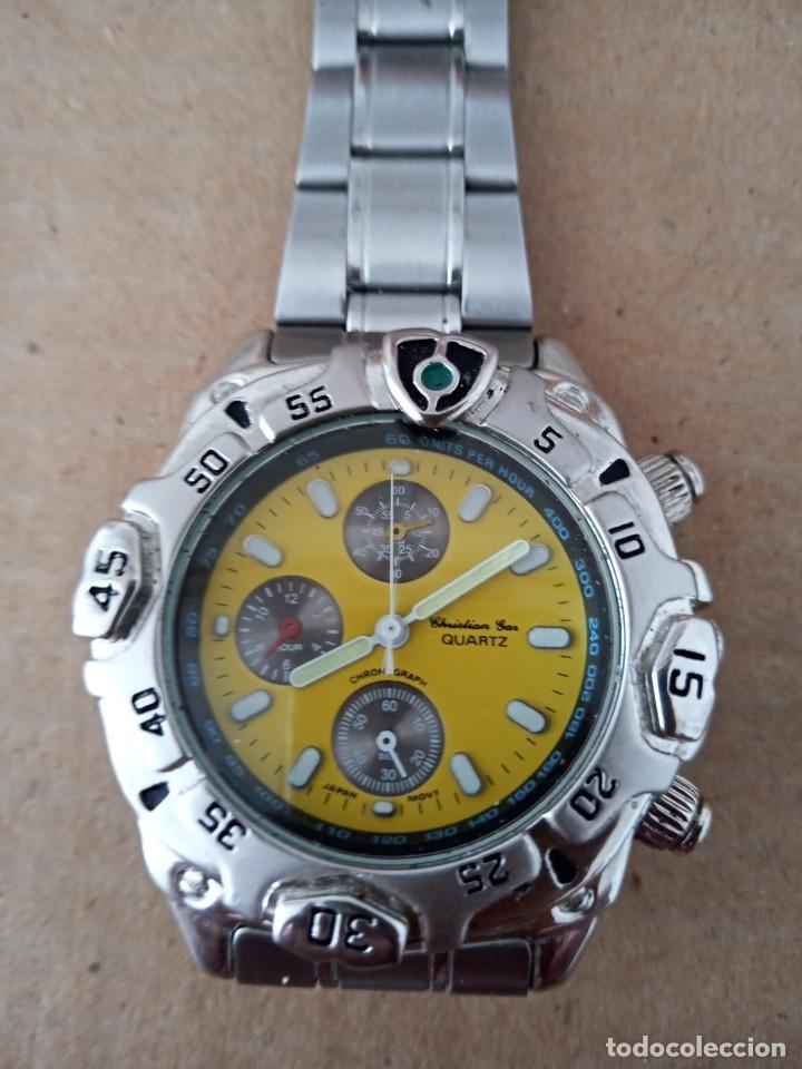 Relojes: BONITO RELOJ CHRISTIAN GAR QUARTZ FUNCIONANDO - Foto 1