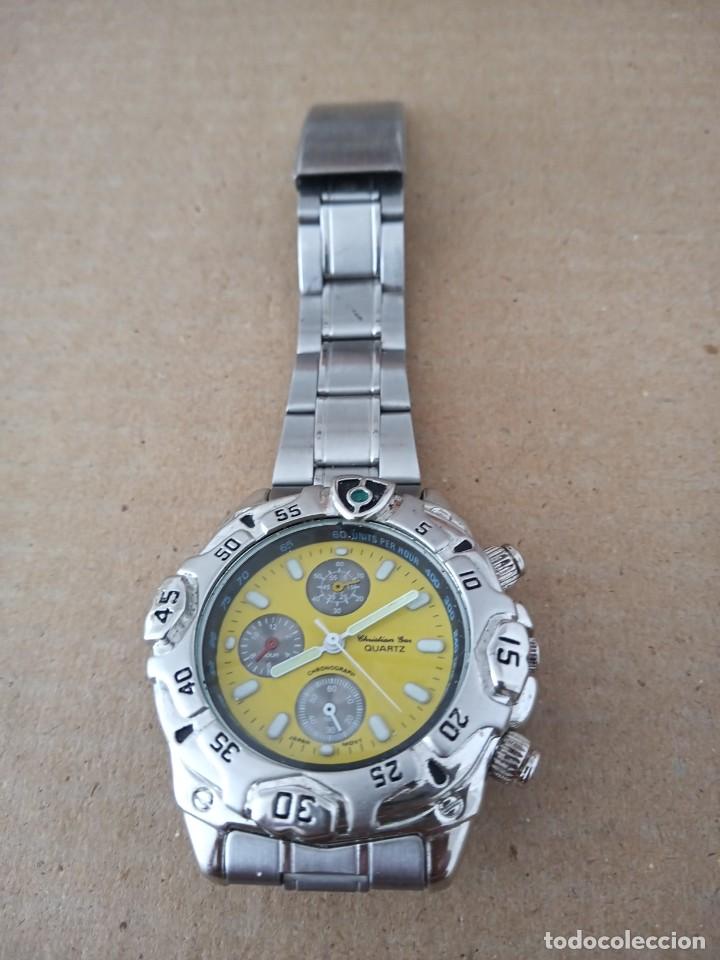 Relojes: BONITO RELOJ CHRISTIAN GAR QUARTZ FUNCIONANDO - Foto 4
