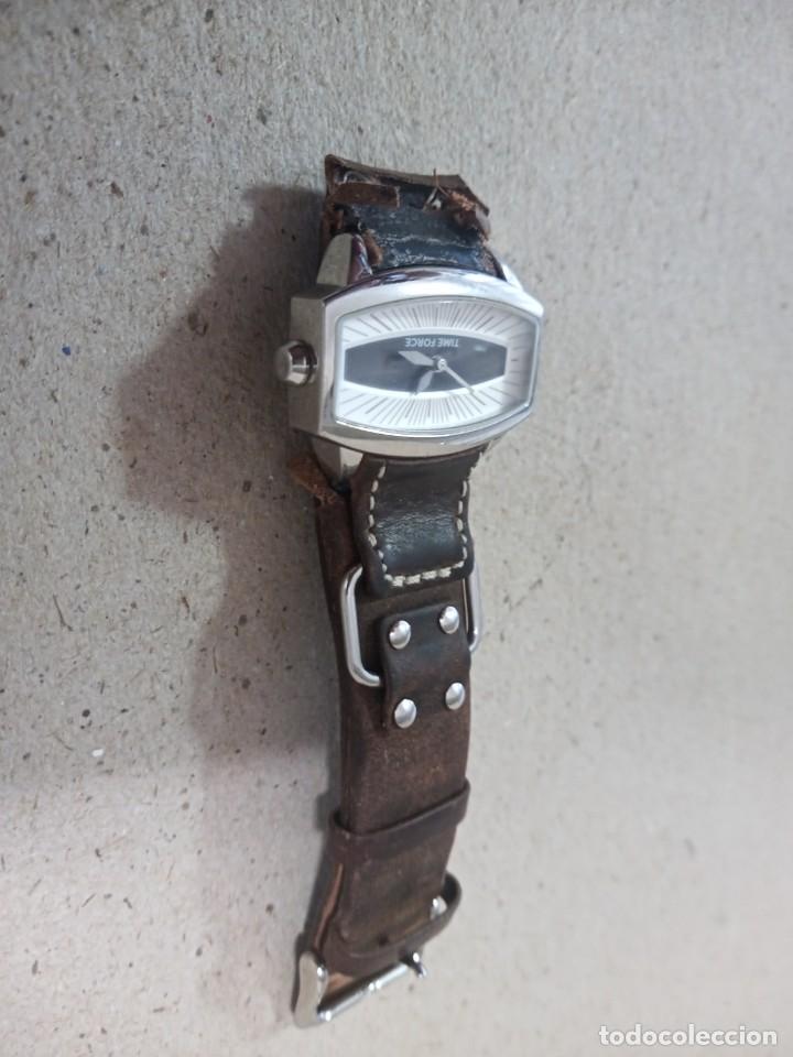 Relojes: BONITO RELOJ SE&Ntilde;ORA. TIME FORCE QUARTZ ANTIGUO - Foto 5