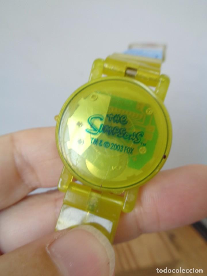 Relojes: &iexcl;&iexcl; RELOJ ; Los SIMPSONS. BART y LOS TIBURONES. Pulsera. 2003. !! - Foto 7