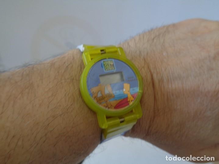 Relojes: &iexcl;&iexcl; RELOJ ; Los SIMPSONS. BART y LOS TIBURONES. Pulsera. 2003. !! - Foto 8