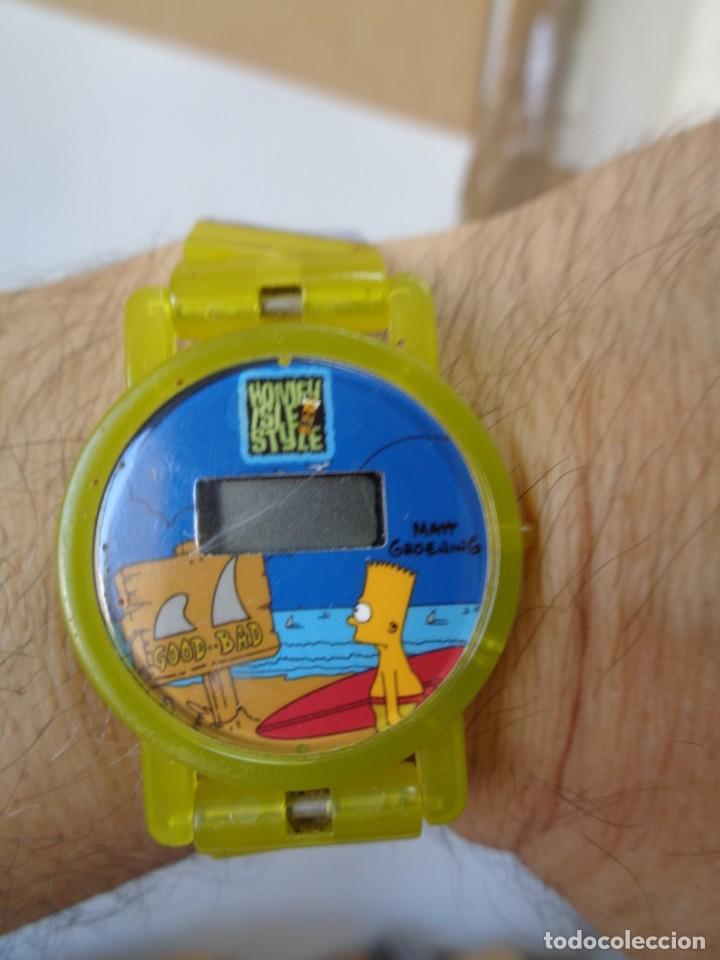 Relojes: &iexcl;&iexcl; RELOJ ; Los SIMPSONS. BART y LOS TIBURONES. Pulsera. 2003. !! - Foto 11