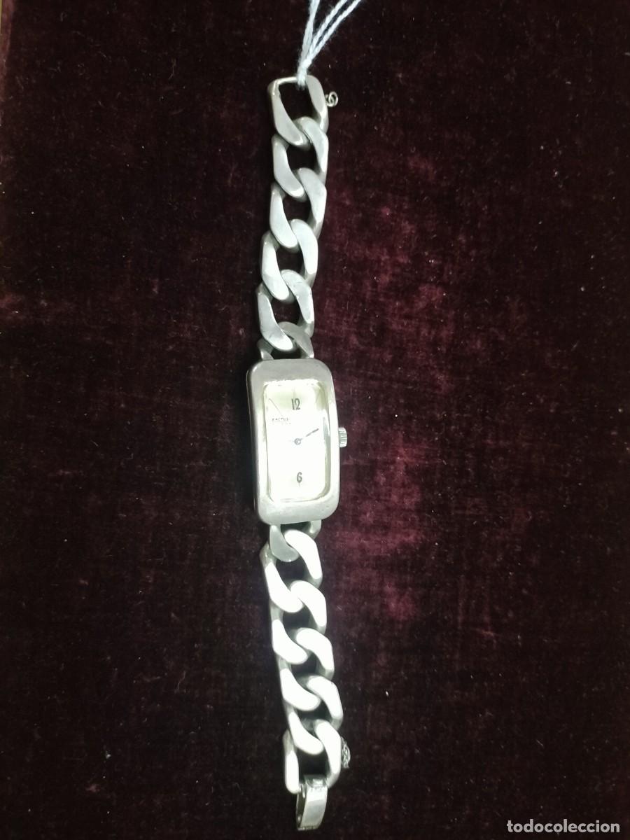 Relojes: Reloj de mu&ntilde;eca Exactus ambassadeur. Plata - Foto 3