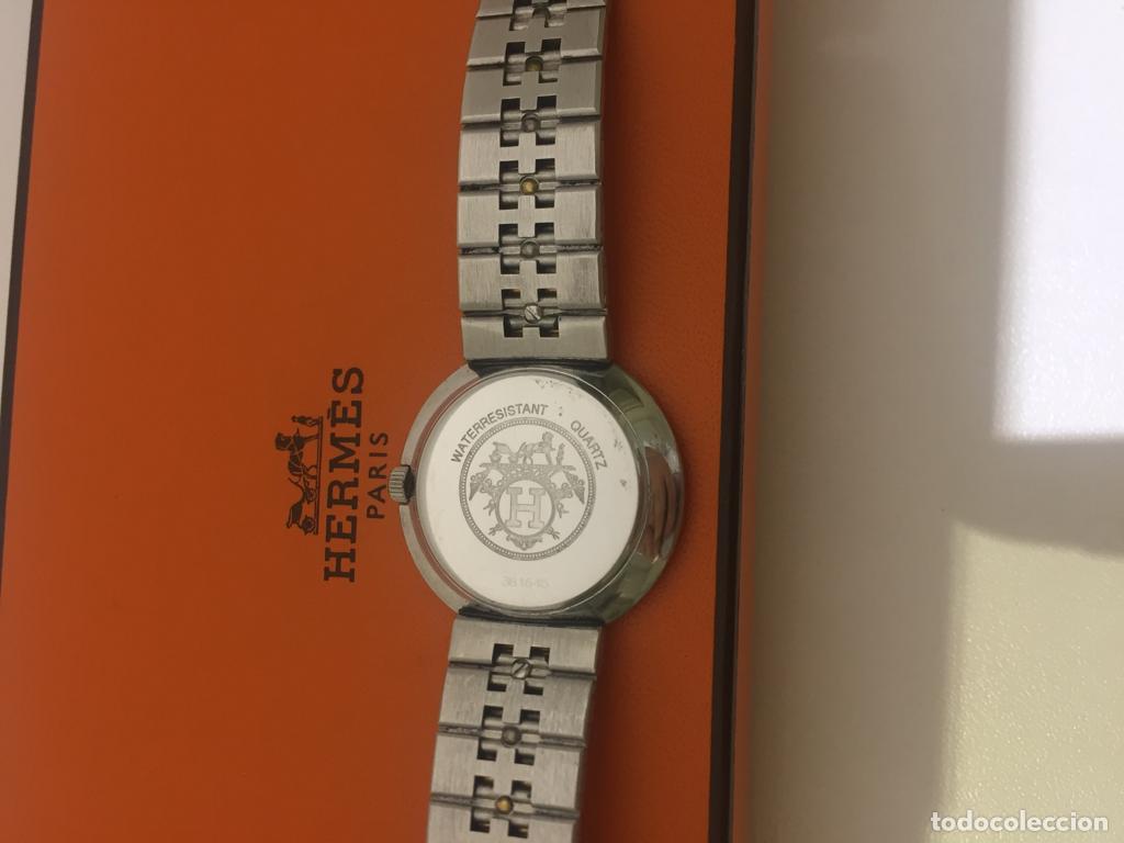 Relojes: HERM&Egrave;S ACERO Y PLAQU&Egrave; ORO MUJER COMO NUEVO. - Foto 5