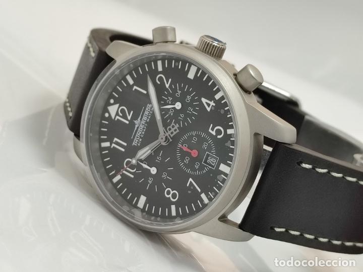 Relojes: Reloj Thunderbirds Multipro Chrono estilo aviador. - Foto 29