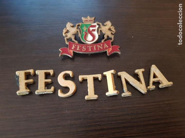 Relojes: LOGOTIPO VINTAGE FESTINA- - Foto 1