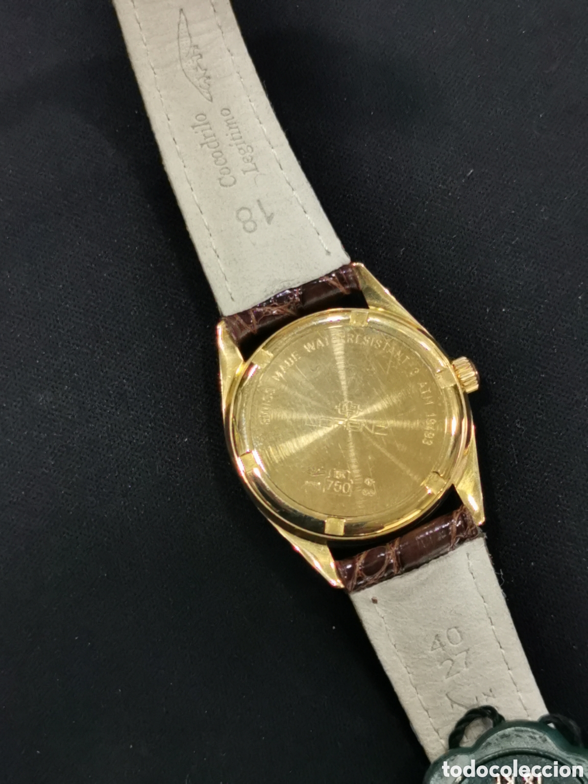 Relojes: Reloj oro, Lorenz corona tapa rosca - Foto 7