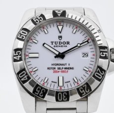 Relojes: TUDOR HYDRONAUT II DATE STEEL 40 MM AUTOMATIC REF. 20040. BOX & PAPERS. Lote 389906864