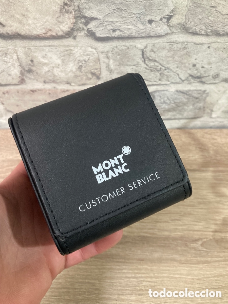 Relojes: Estuche reloj monblanc original de viaje - Foto 2