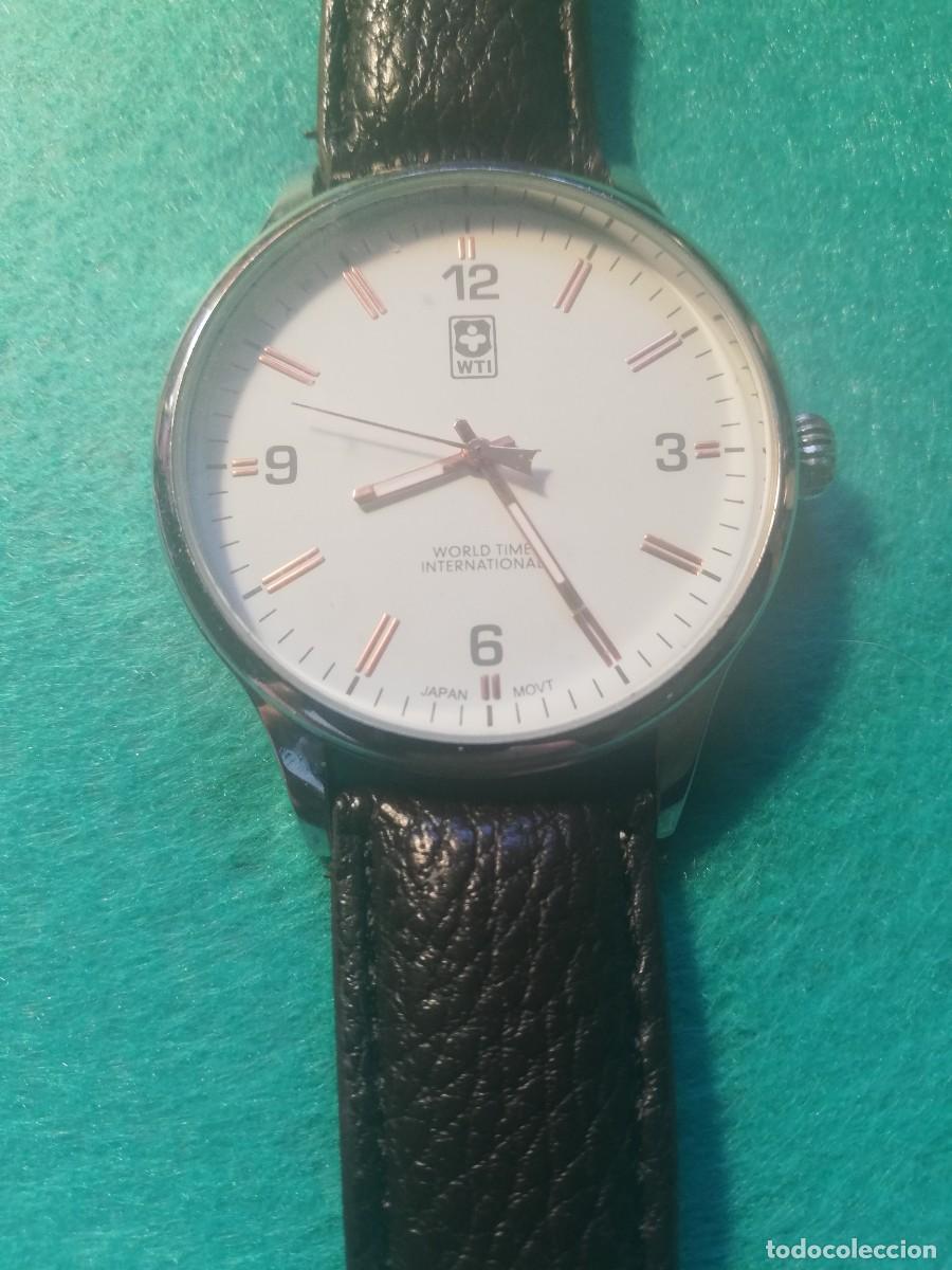 Relojes: RELOJ WORLD TIME INTENATIONAL CUARZ FUNCIONANDO - Foto 1
