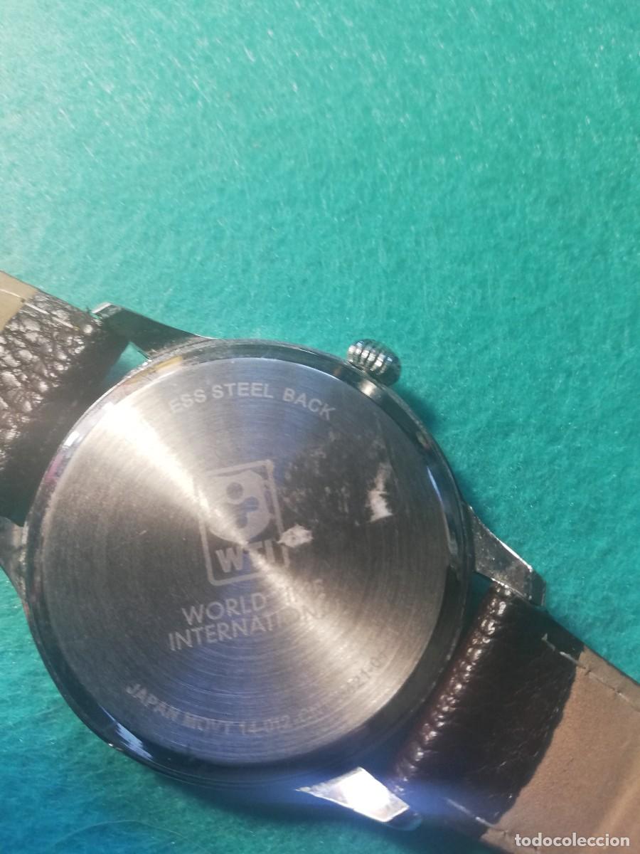 Relojes: RELOJ WORLD TIME INTENATIONAL CUARZ FUNCIONANDO - Foto 2