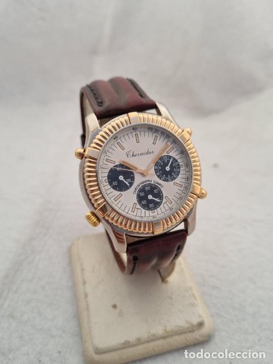 Relojes: THERMIDOR CUARZO 40MM BICOLOR FUNCIONANDO - Foto 1