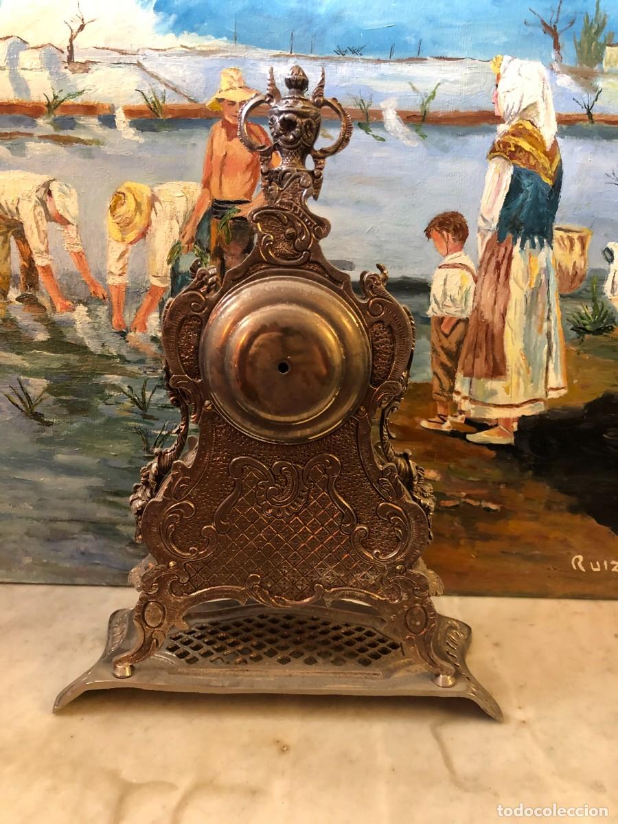 Relojes: Reloj en bronce plateado - Foto 4