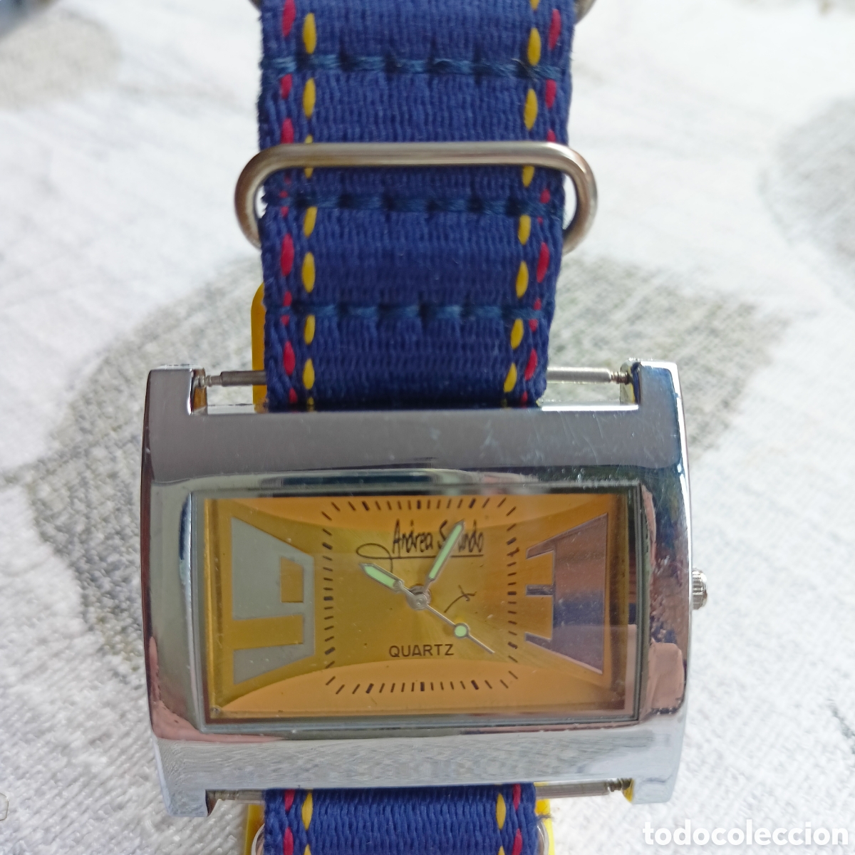 Relojes: RELOJ DE PULSERA -QUARTZ FUNCIONANDO. - Foto 1