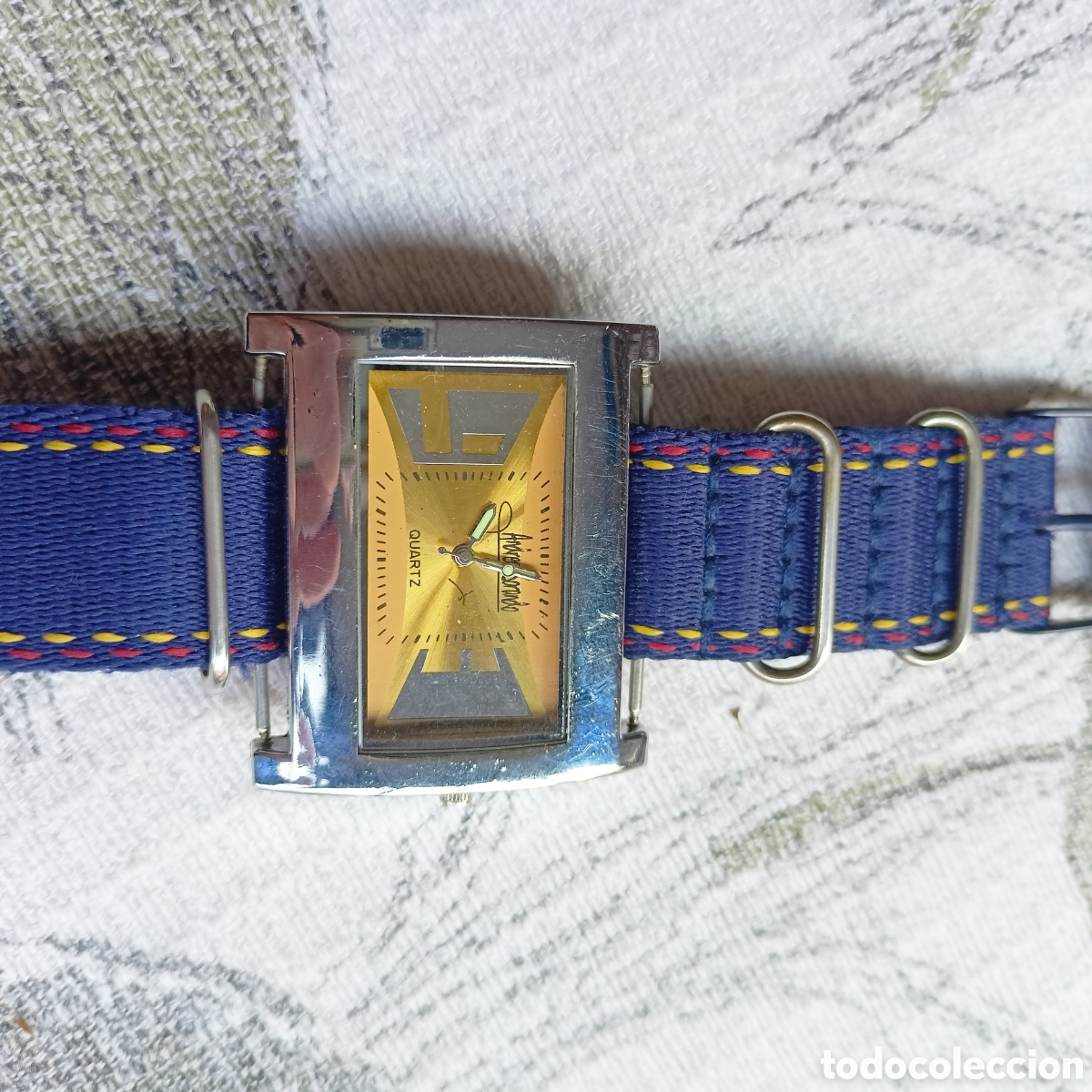 Relojes: RELOJ DE PULSERA -QUARTZ FUNCIONANDO. - Foto 2