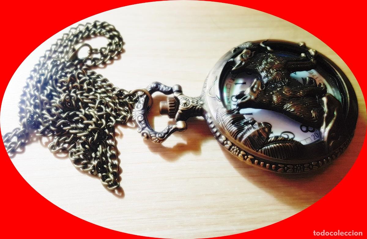 Relojes: RELOJ BOLSILLO CON LEONTINA - Foto 3