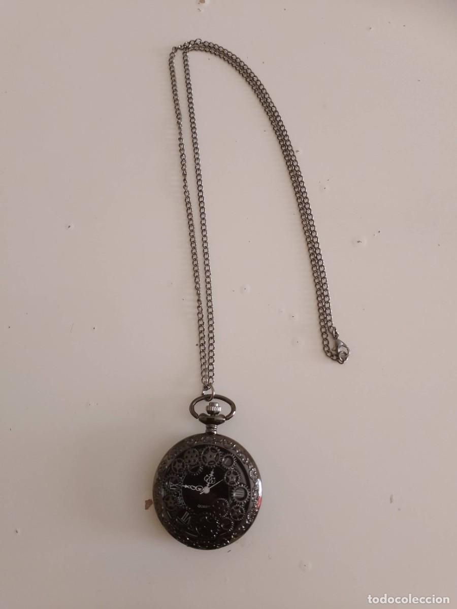 Relojes: Reloj de bolsillo con tapa troquelada nuevo - Foto 2
