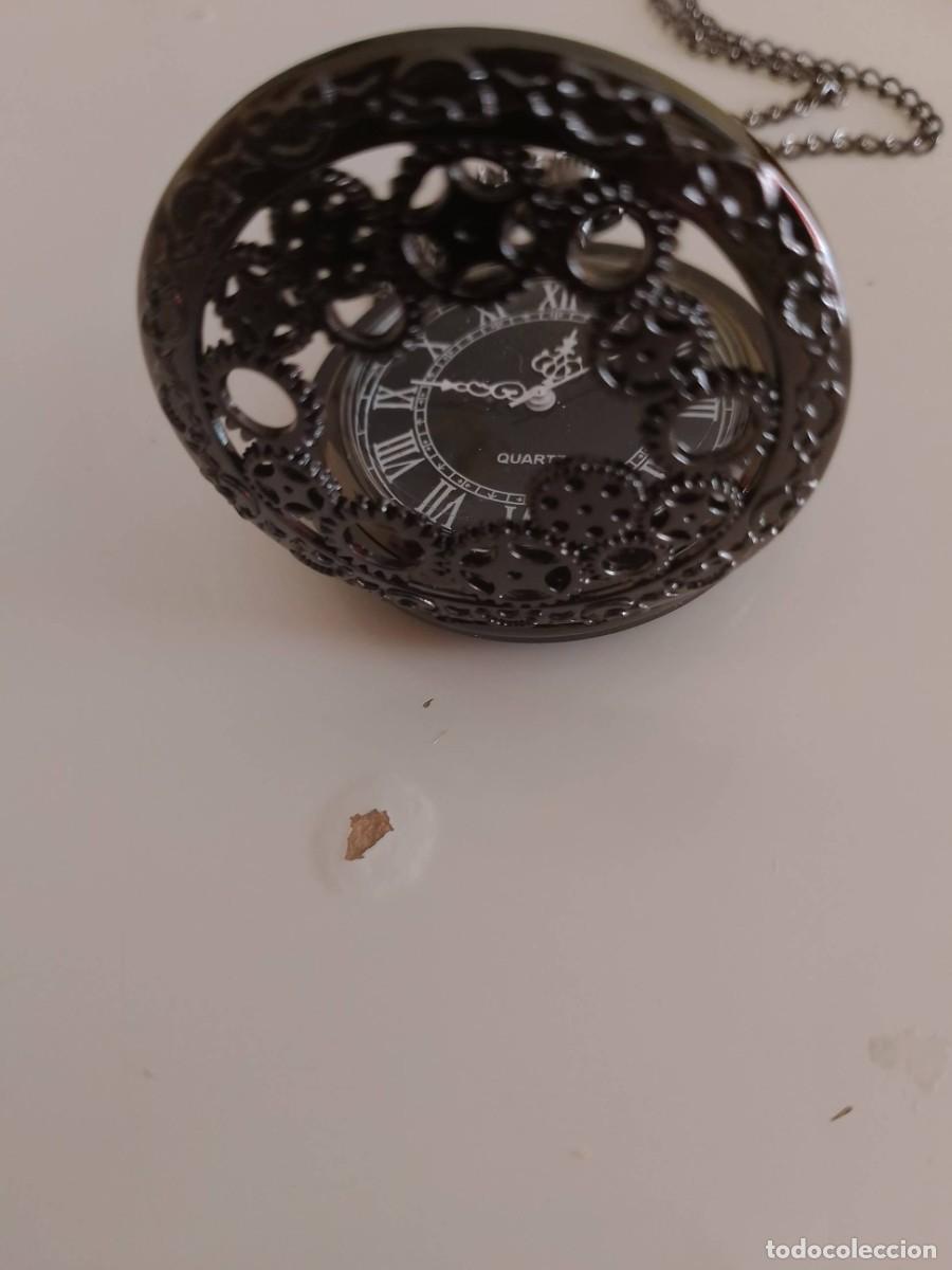 Relojes: Reloj de bolsillo con tapa troquelada nuevo - Foto 5