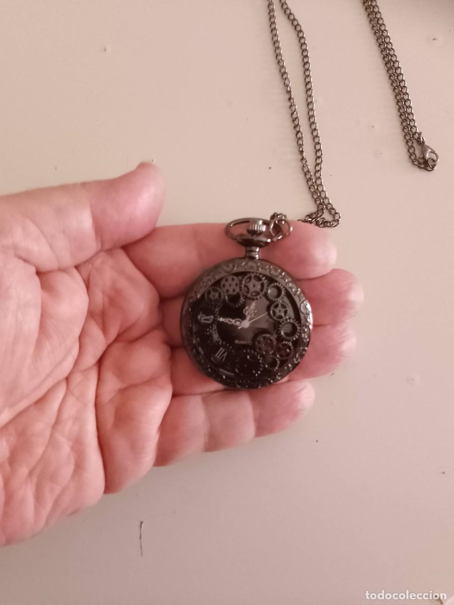 Relojes: Reloj de bolsillo con tapa troquelada nuevo - Foto 7