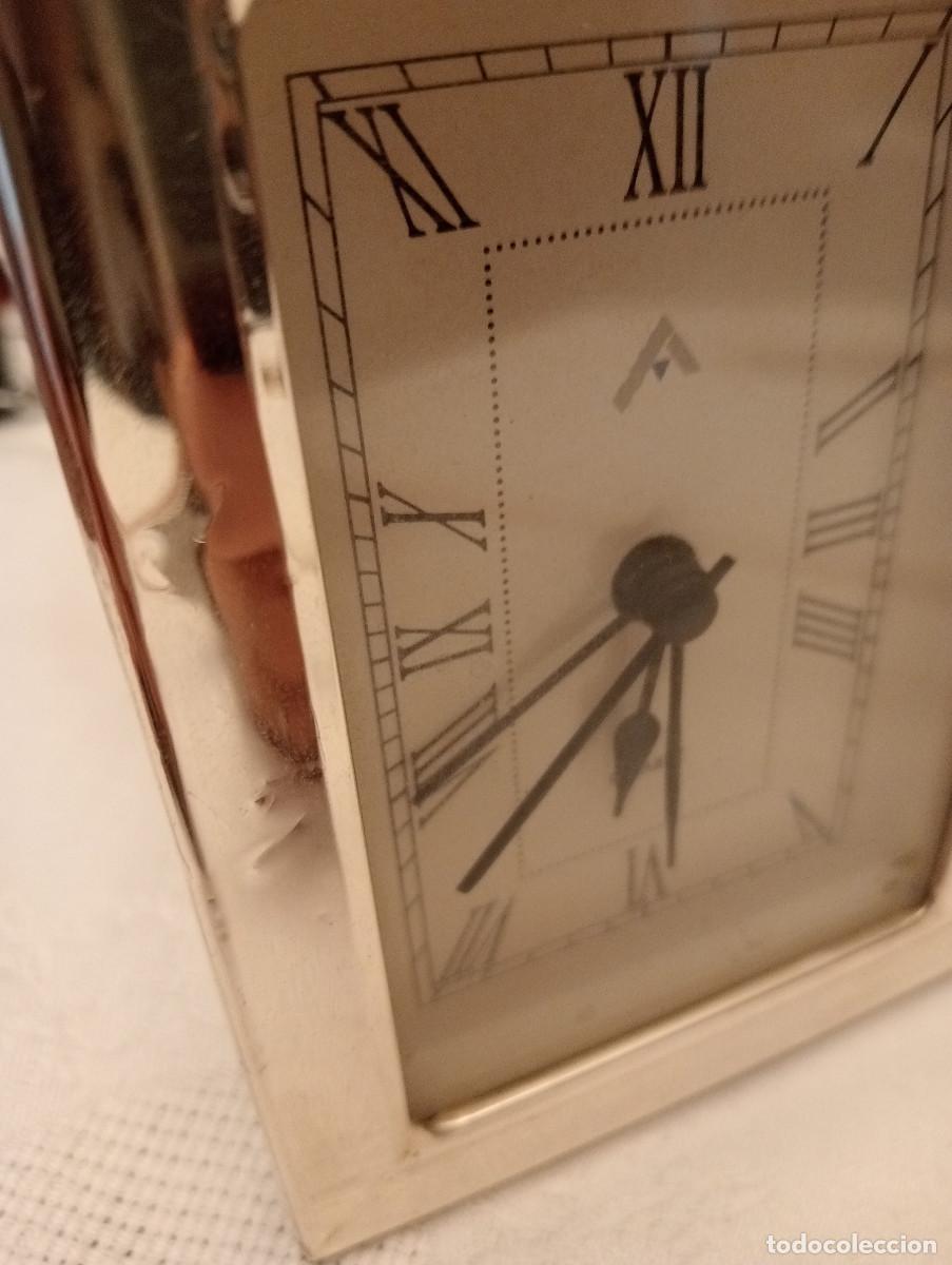 Relojes: RELOJ DE SOBREMESA DE PLATA, CON SU CONTRASTE - Foto 2