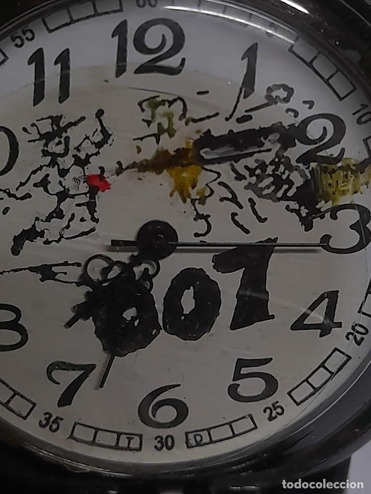 Relojes: Reloj bolsillo de cuarzo dibujado en la esfera - Foto 2