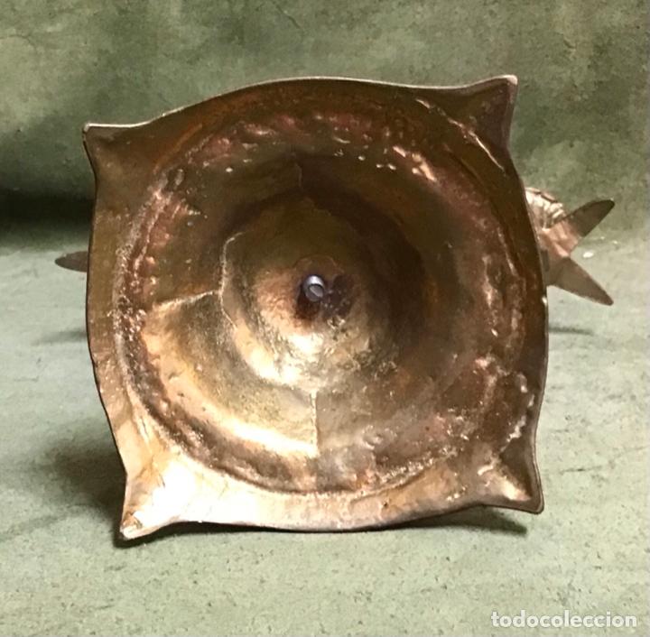 Relojes: GUARNICION DE CANDELABROS Y RELOJ DE CHIMENEA - Foto 8