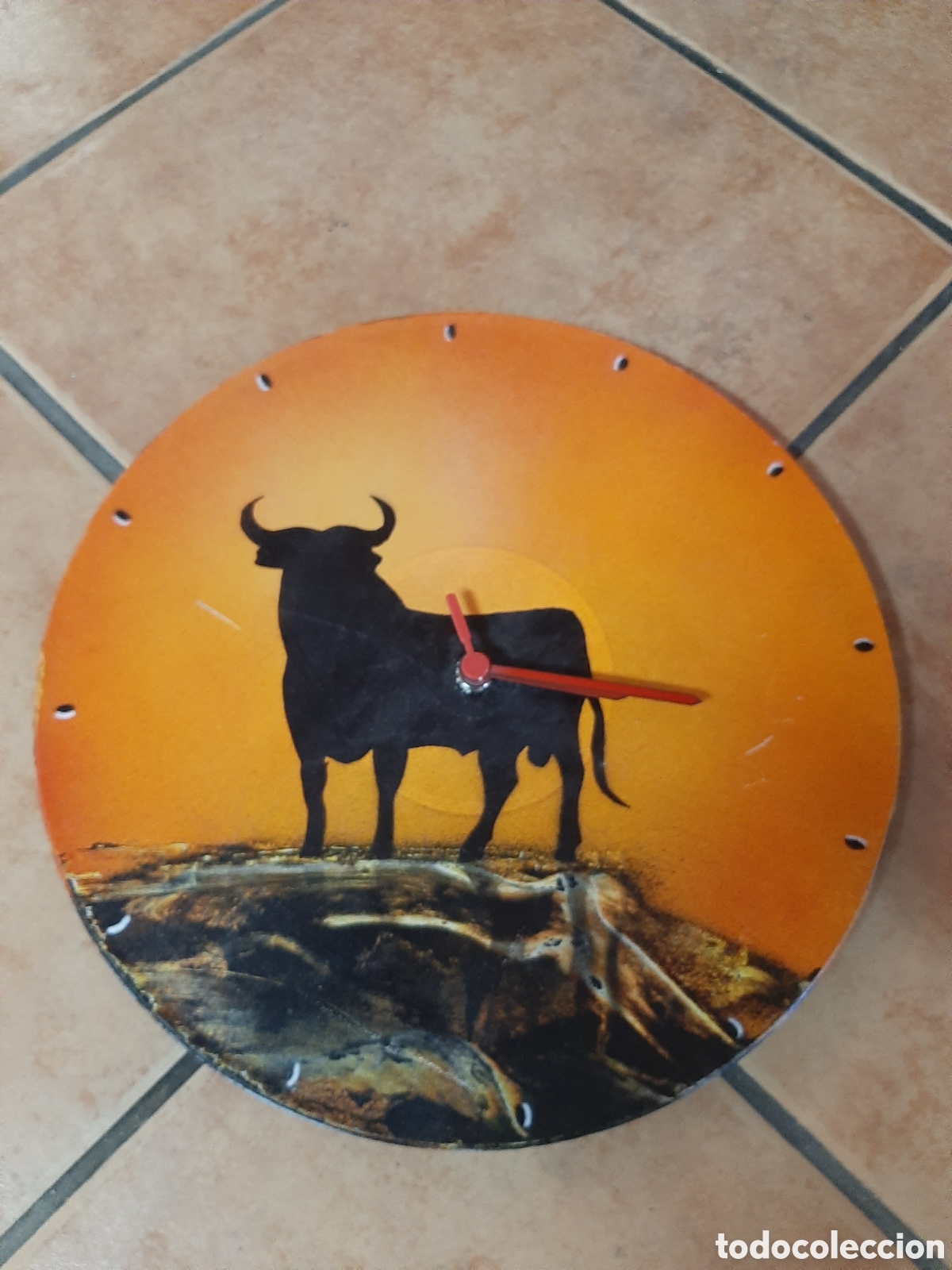 Relojes: RELOJ DE PARED HECHO CON UN VINILO - Foto 4