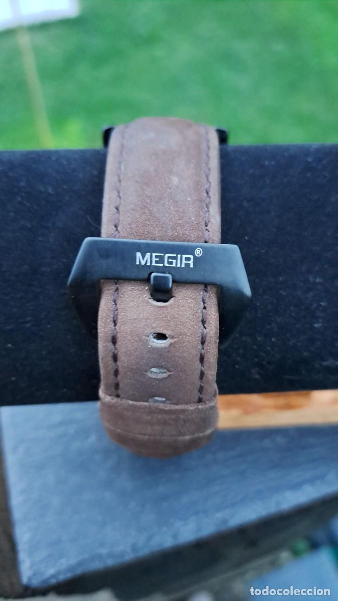 Relojes: Reloj MEGIR Modelo 3406 Stainless Stell Back - Foto 3