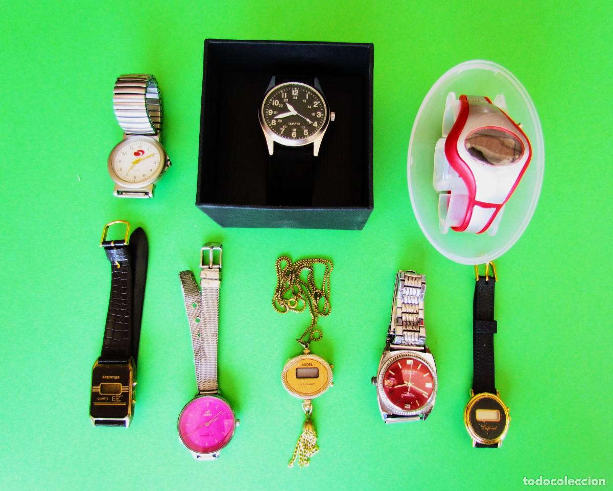 Relojes: 8 RELOJES DIVERSAS MARCAS - Foto 1