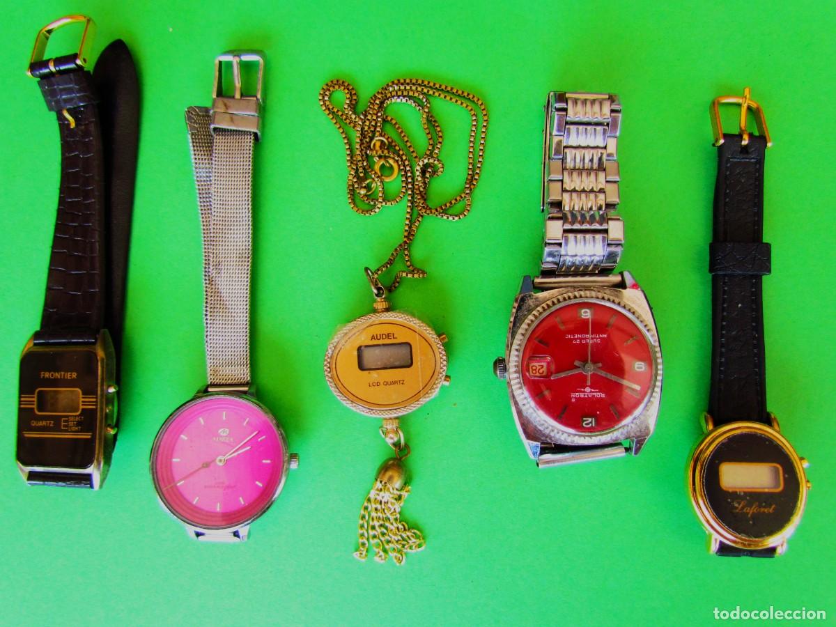 Relojes: 8 RELOJES DIVERSAS MARCAS - Foto 2