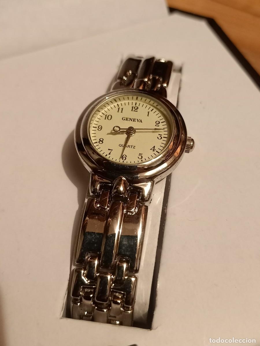 Relojes: Reloj Geneva de acero. NUEVO - Foto 1