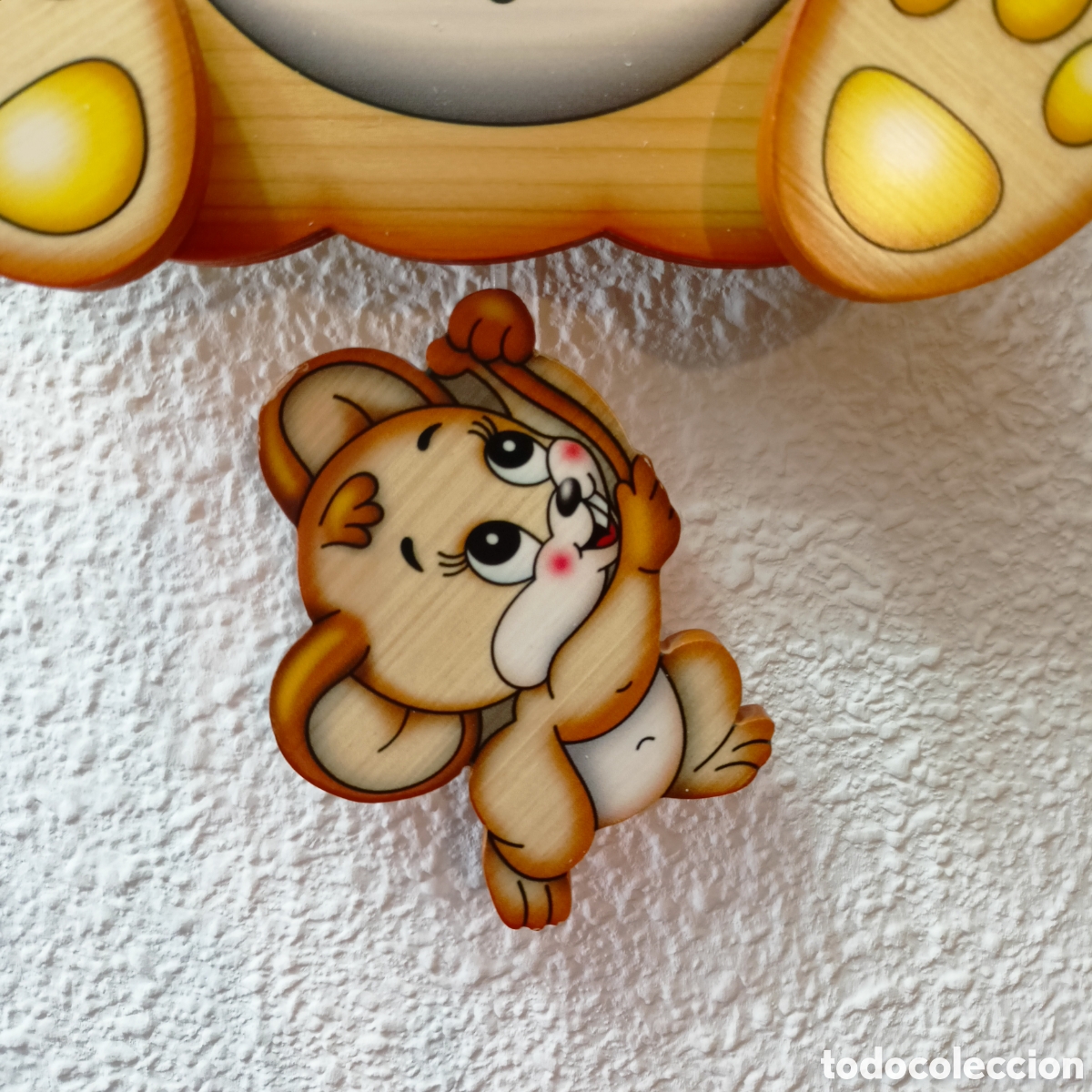 Relojes: RELOJ DE PARED MEDIANO- INFANTIL DE MADERA - Foto 3