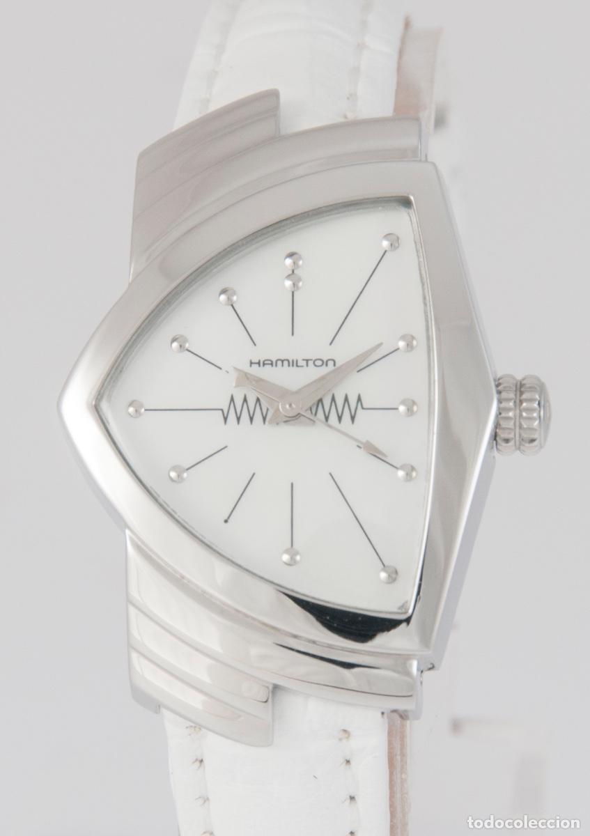Relojes: Hamilton Ventura Quartz Steel Ref: H242111 - Foto 1