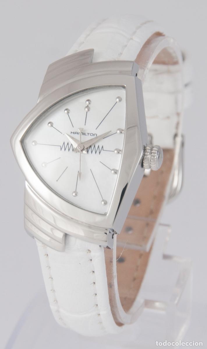 Relojes: Hamilton Ventura Quartz Steel Ref: H242111 - Foto 2