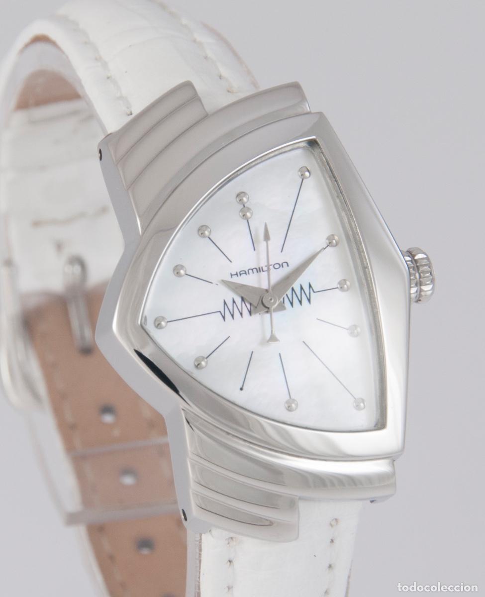 Relojes: Hamilton Ventura Quartz Steel Ref: H242111 - Foto 3
