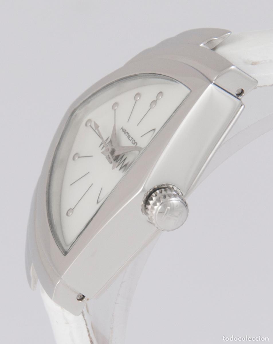 Relojes: Hamilton Ventura Quartz Steel Ref: H242111 - Foto 5