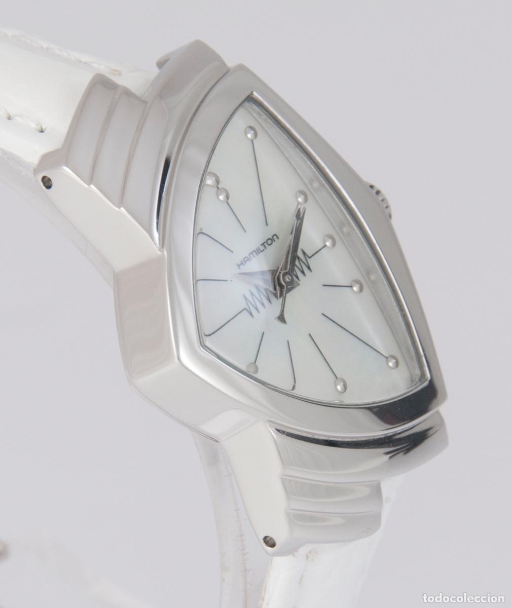 Relojes: Hamilton Ventura Quartz Steel Ref: H242111 - Foto 6