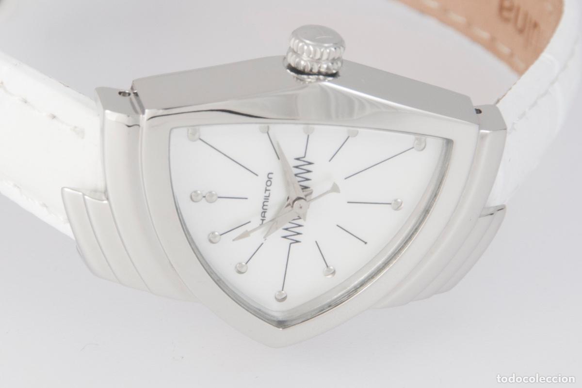 Relojes: Hamilton Ventura Quartz Steel Ref: H242111 - Foto 8