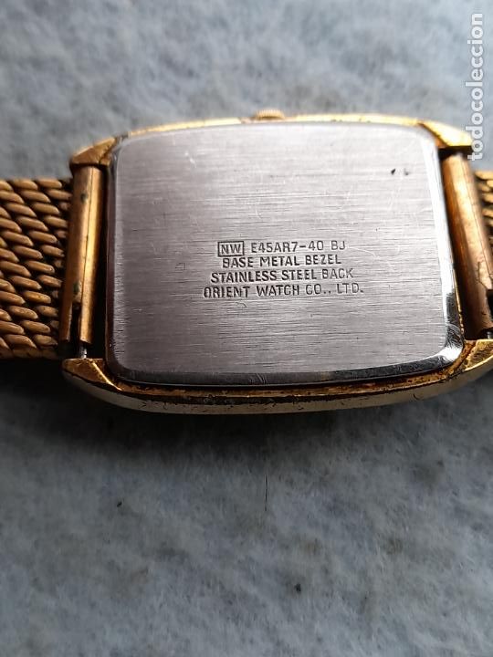 Relojes: Reloj Marca Orient de Cuarzo para Caballero. - Foto 6