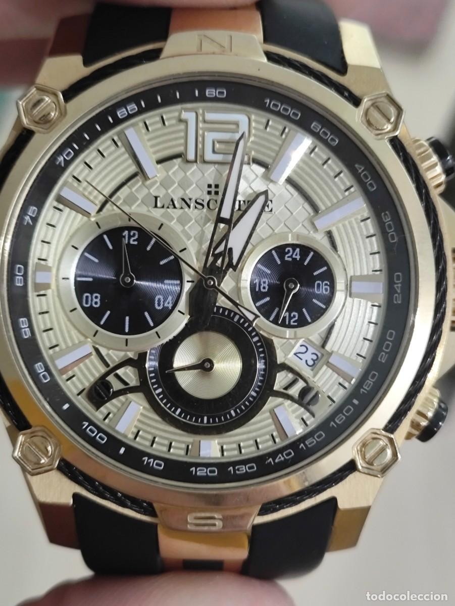 reloj cronógrafo lanscotte chronograph caballer - Compra venta en
