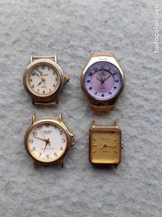 Relojes: Lote de 4 Relojes de Cuarzo para Dama. - Foto 1