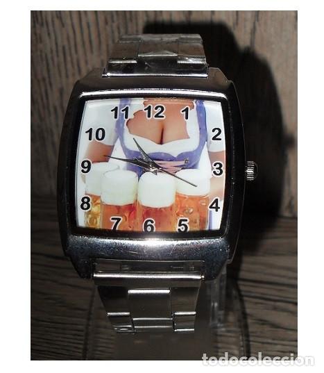 Relojes: Reloj Cerveza (correa metal) - Foto 1